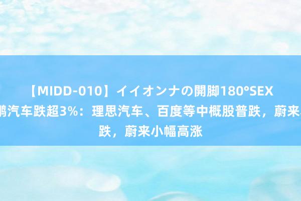 【MIDD-010】イイオンナの開脚180°SEX LISA 小鹏汽车跌超3%：理思汽车、百度等中概股普跌，蔚来小幅高涨